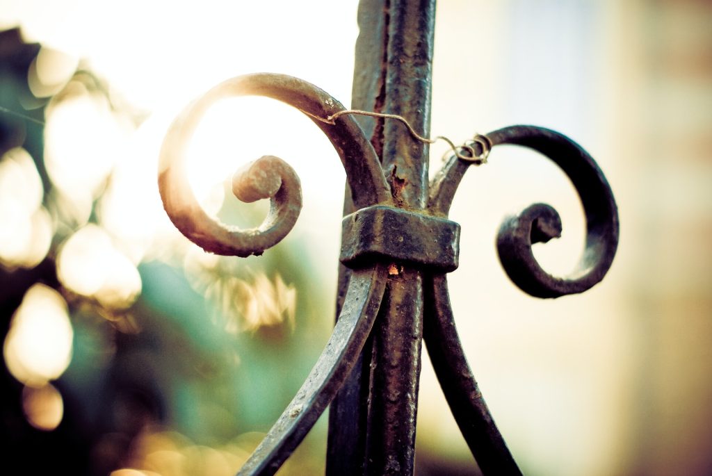 Wrought Iron Fence Repair and Paint