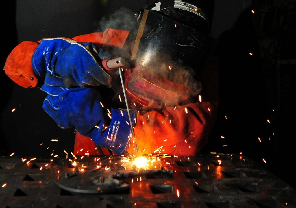 man industrial welding fabrication GTA