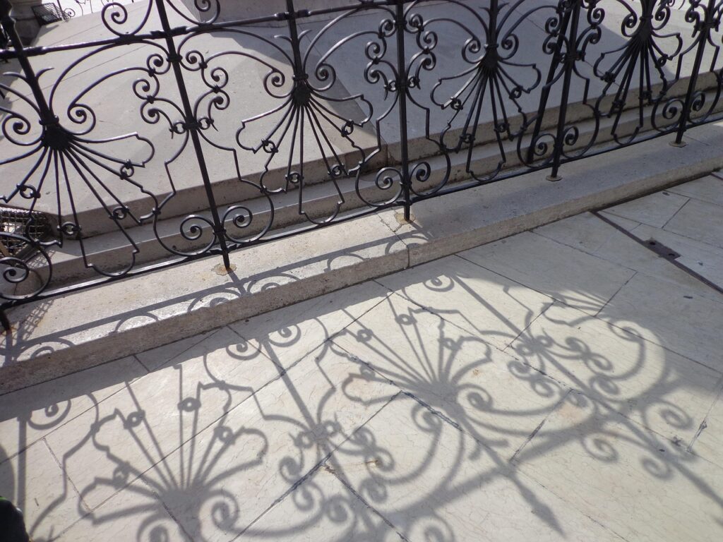 custom iron Stair rails