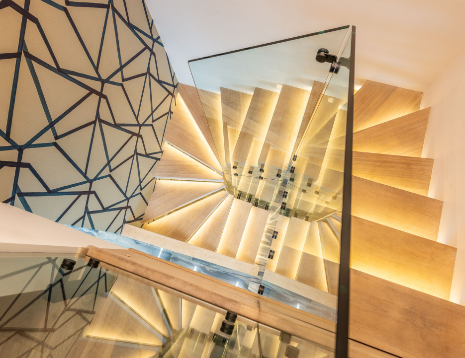 glass railing