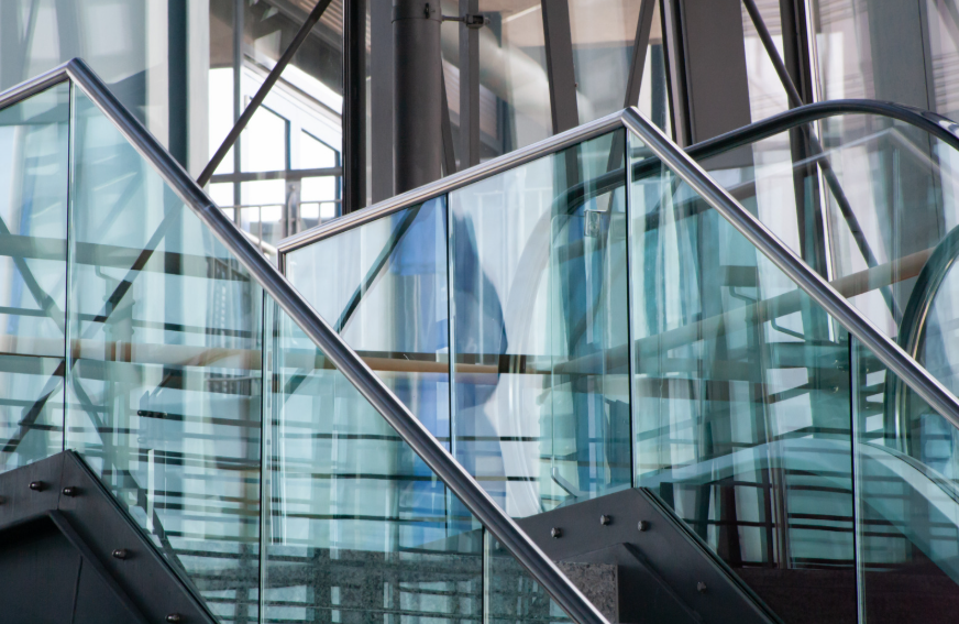 Glass railings