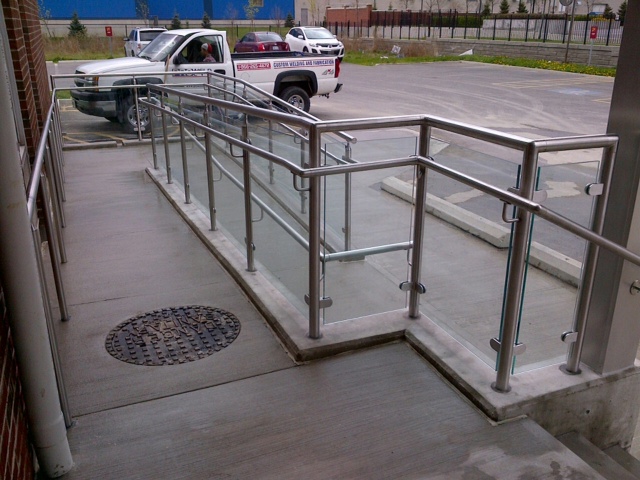 stainless steel railings